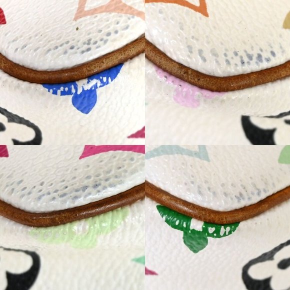 LOUIS VUITTON Pochette Accessoires Hand Bag Monogram Multi White M92649 - Picture 4 of 16